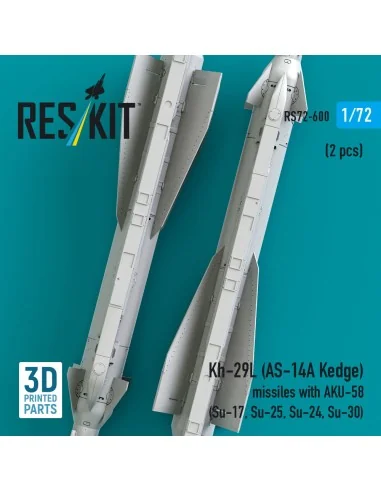 Kh-29L (AS-14A Kedge) missiles with AKU-58 (2 pcs) (Su-17, Su-25, S...