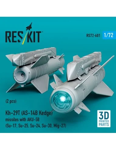 Kh-29T (AS-14B Kedge) missiles with AKU-58 (2 pcs) Su-17, Su-25, Su...
