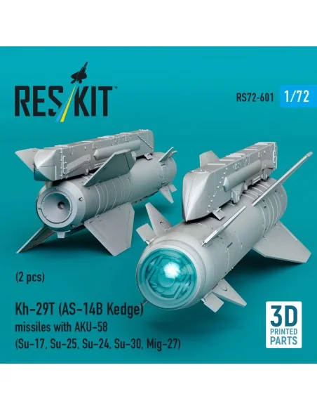 Kh-29T (AS-14B Kedge) missiles with AKU-58 (2 pcs) Su-17, Su-25, Su...