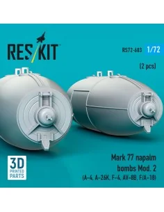 Mark 77 napalm bombs Mod. 2 (2pcs) (A-4, A-26K, F-4, AV-8B, F/A-18)... 2