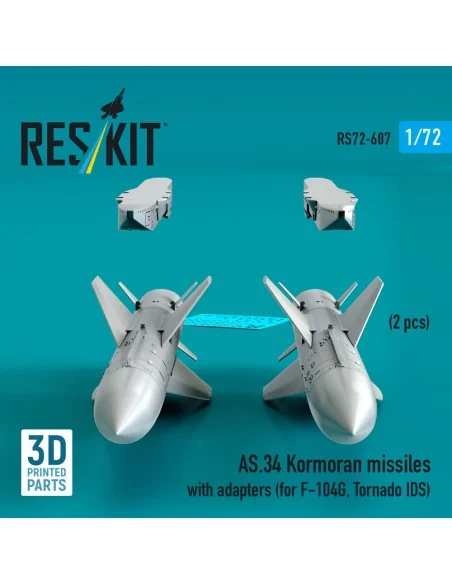 [NO_DESC] AS.34 Kormoran missiles with adapters (2 pcs) (for F-104G...