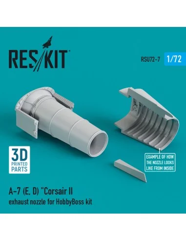 [NO_DESC] A-7 (E, D) Corsair II exhaust nozzle for HobbyBoss kit (3...