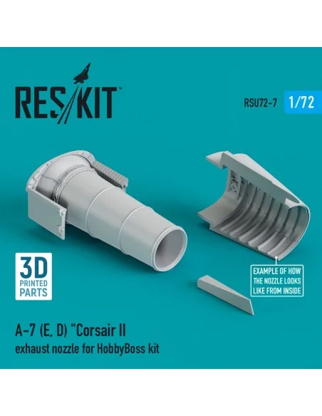 [NO_DESC] A-7 (E, D) Corsair II exhaust nozzle for HobbyBoss kit (3...