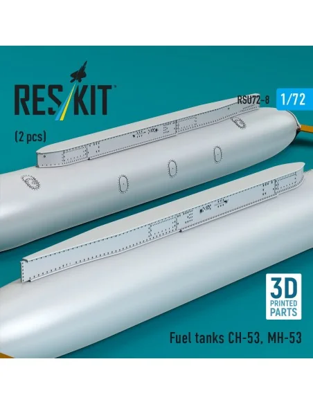 Fuel tanks ??-53 (2 pcs) (3D Printed), 1/72 - ResKit Models RSU72-0008