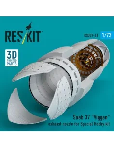 [NO_DESC] Saab 37 Viggen exhaust nozzle for Special Hobby kit (3D P... 2