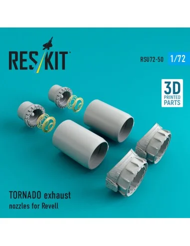 TORNADO exhaust nozzles for Revell kit (3D Printed), 1/72 - ResKit ...