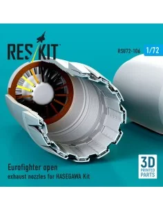 [NO_DESC] Eurofighter open exhaust nozzles for Hasegawa kit (3D Pri... 2