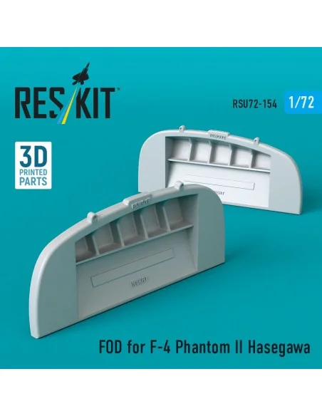 FOD for F-4 Phantom II Hasegawa kit (3D Printed), 1/72 - ResKit Mod...