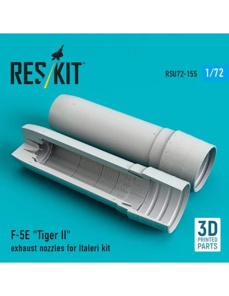 F-5E Tiger II exhaust nozzles for Italeri kit (3D Printed), 1/72 - ...