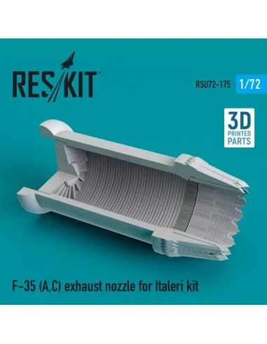 F-35 (A, C) Lightning II exhaust nozzle for Italeri kit, 1/72 - Res...