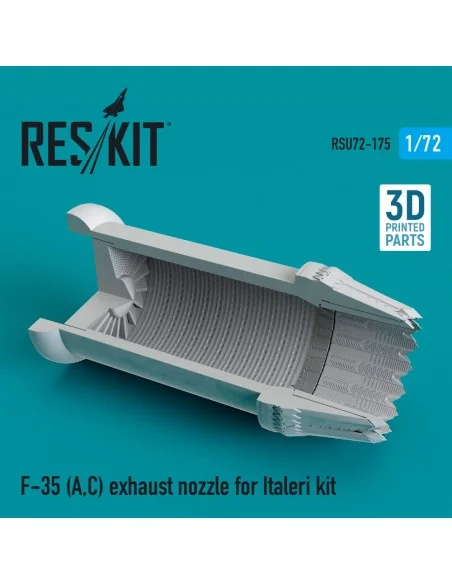 F-35 (A, C) Lightning II exhaust nozzle for Italeri kit, 1/72 - Res...
