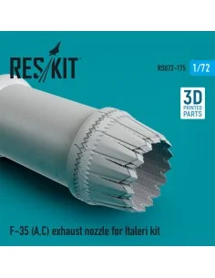 F-35 (A, C) Lightning II exhaust nozzle for Italeri kit, 1/72 - Res... 2