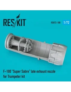 [NO_DESC] F-100 Super Sabre late exhaust nozzle for Trumpeter kit, ... 2