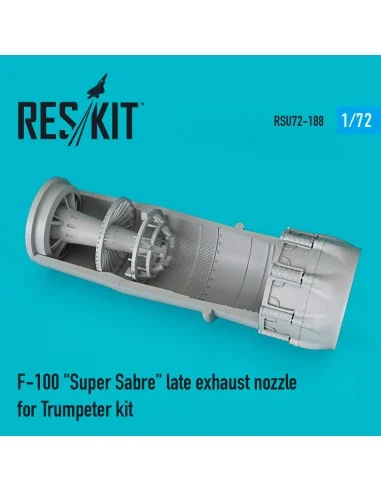[NO_DESC] F-100 Super Sabre late exhaust nozzle for Trumpeter kit, ...