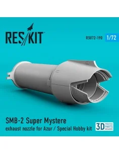 SMB-2 Super Mystère exhaust nozzle for Azur / Special Hobby kit, 1/...