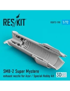SMB-2 Super Mystère exhaust nozzle for Azur / Special Hobby kit, 1/... 2