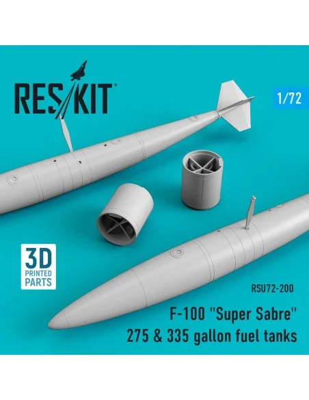 [NO_DESC] F-100 Super Sabre 275 & 335 gallon fuel tanks, 1/72 - Res...