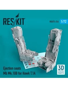 Ejection seats Mb Mk.10B for Hawk T.1A (3D Printed), 1/72 - ResKit ...