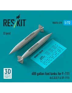 600 gallon fuel tanks for F-111 (A, C, D, E, F & EF-111) (2 pcs) (3...