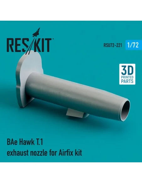 BAe Hawk T.1 exhaust nozzle for Airfix kit (3D Printed), 1/72 - Res...