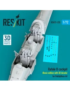 Rafale B cockpit (Basic edition with 3D decals) for HobbyBoss kit (...