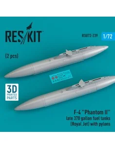 F-4 Phantom II late 370 gallon fuel tanks (Royal Jet) with pylons (...