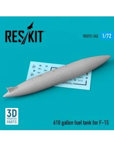 [NO_DESC] 610 gallon fuel tank for F-15 (1 pcs) (3D Printed), 1/72 ...