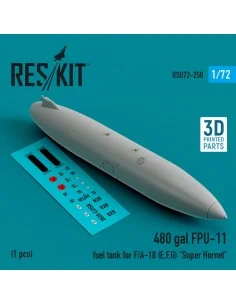 480 gallon FPU-11 fuel tank for F/A-18 (E, F, G) Super Hornet (1 pc...