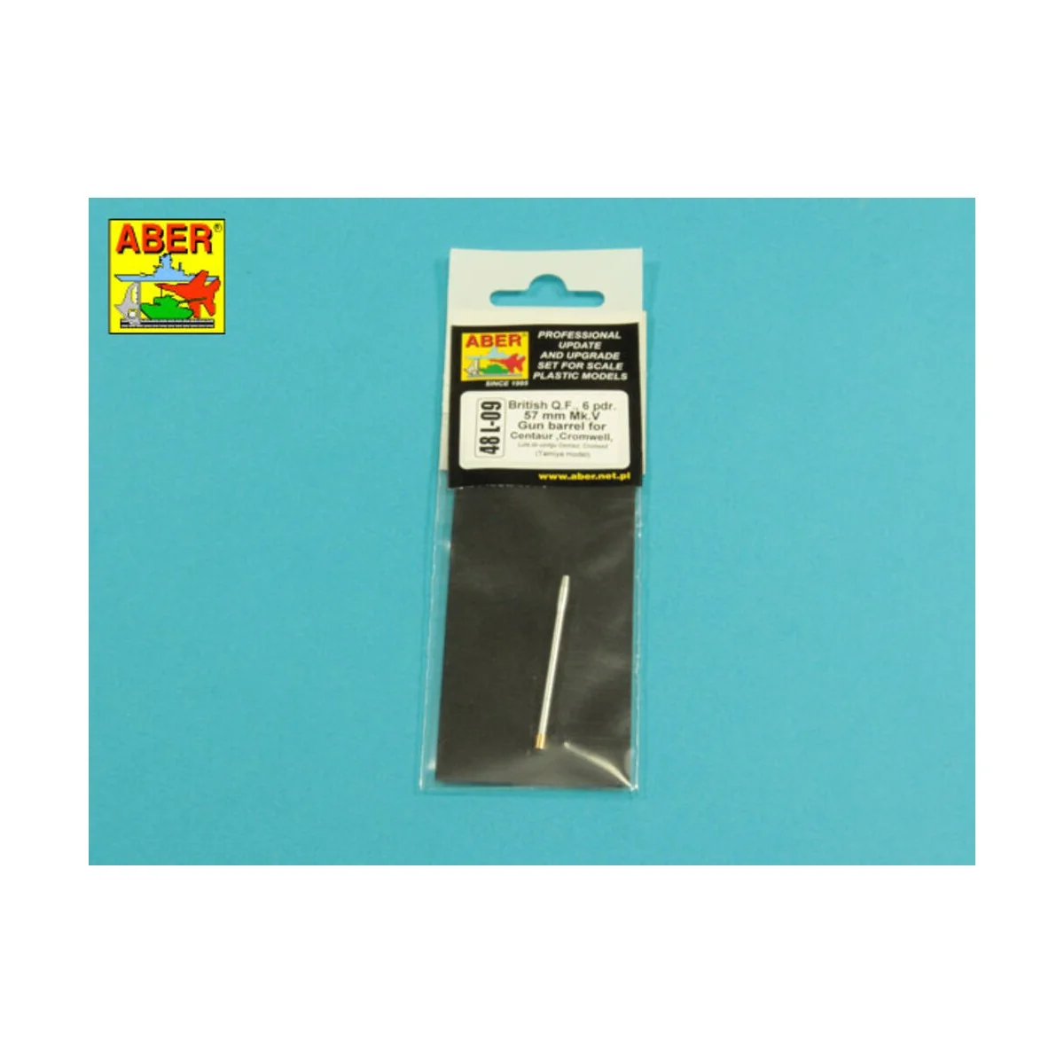 British Q.F.,6 pdr.57mm Mk.V gun barrel for Centaur,Cromwell - Aber...