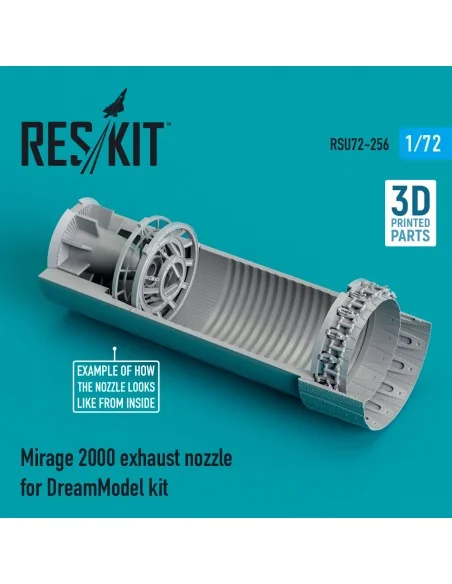 Mirage 2000 exhaust nozzle for DreamModel kit (3D Printed), 1/72 - ...