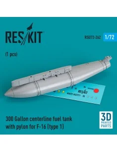 300 Gallon centerline fuel tank with pylon for F-16 (A/B/C/D/E/F/I)...