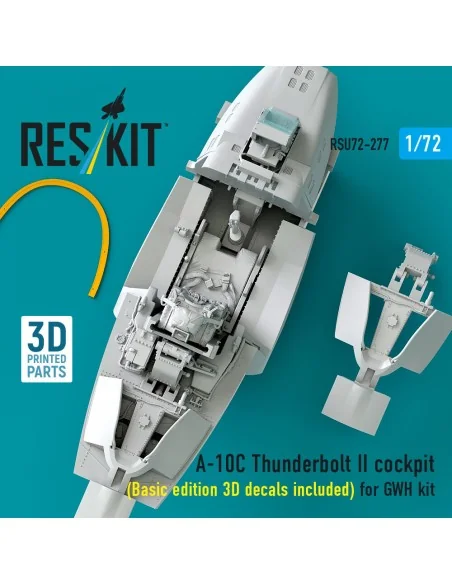 A-10C Thunderbolt II cockpit (Basic edition 3D decals included) (3D...