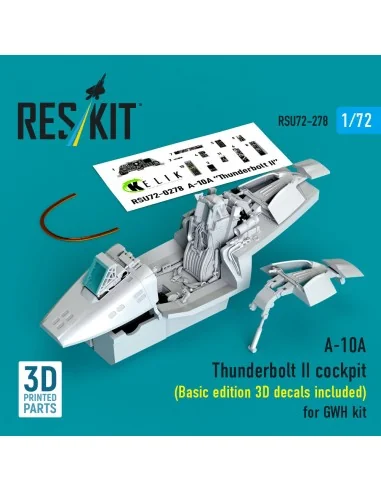 A-10A Thunderbolt II cockpit (Basic edition 3D decals included) (3D...