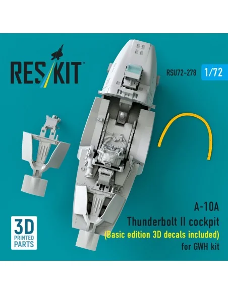 A-10A Thunderbolt II cockpit (Basic edition 3D decals included) (3D...