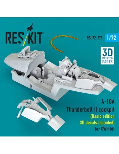 A-10A Thunderbolt II cockpit (Basic edition 3D decals included) (3D...