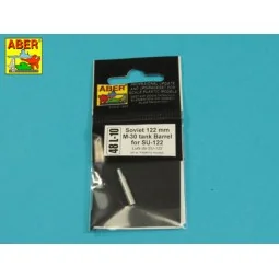 Soviet 122mm M-30 tank Barrel for SU-122 - Aber Models 48 L-10