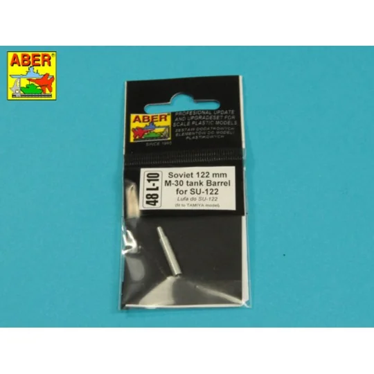 Soviet 122mm M-30 tank Barrel for SU-122, 1/48 - Aber Models 48 L-10 Soviet 122mm M-30 tank Barrel for SU-122, 1/48 - Aber Models 48 L-10