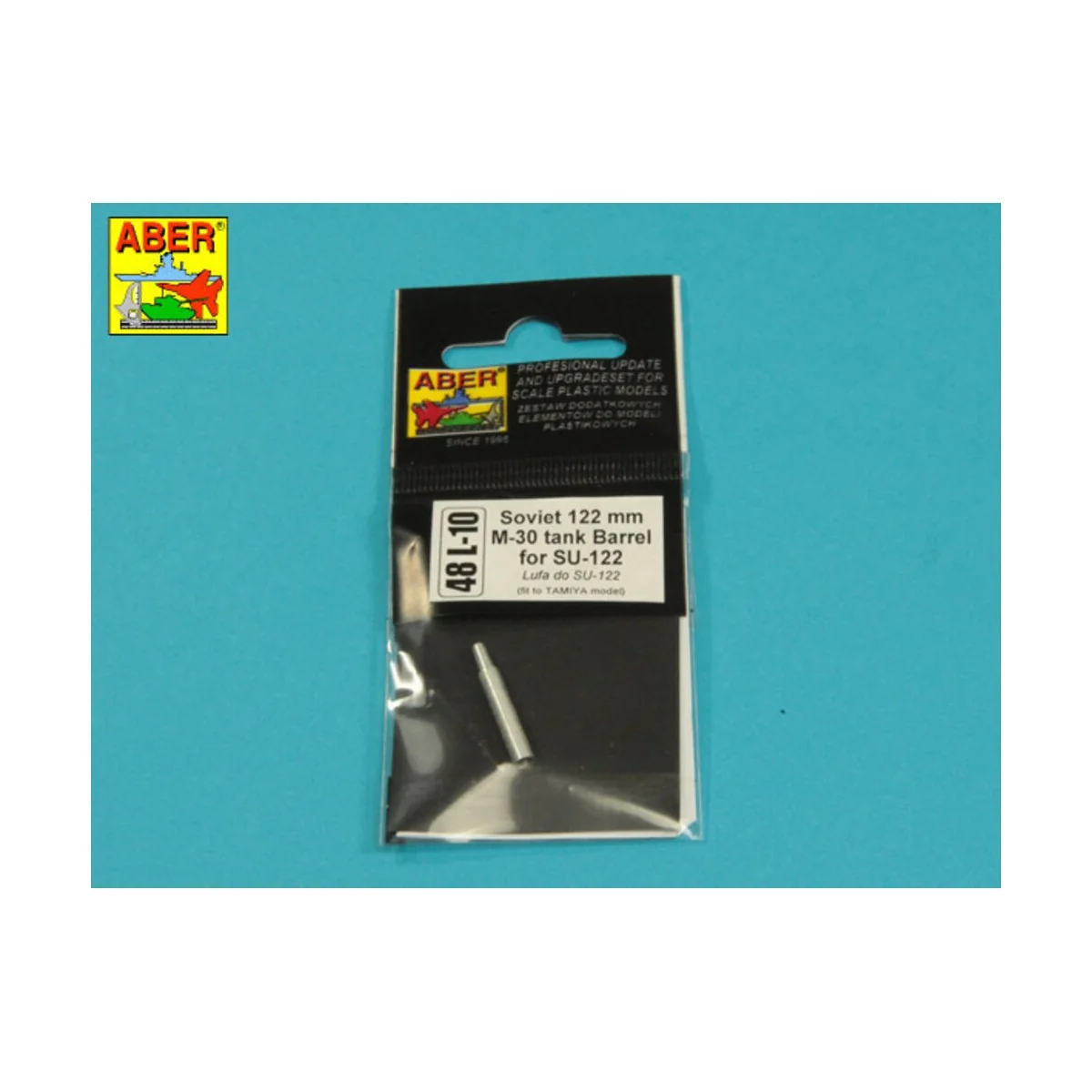 Soviet 122mm M-30 tank Barrel for SU-122, 1/48 - Aber Models 48 L-10 Soviet 122mm M-30 tank Barrel for SU-122, 1/48 - Aber Models 48 L-10