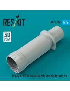 [NO_DESC] Mirage IIIE exhaust nozzle (3D Printed) for Modelsvit, 1/...