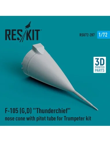 [NO_DESC] F-105 (G, D) Thunderchief nose cone with pitot tube for T...