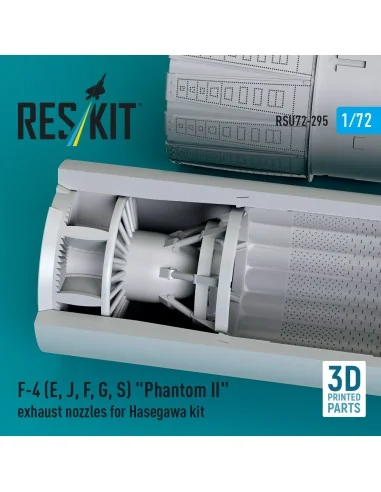 [NO_DESC] F-4 (E, J, F, G, S) Phantom II exhaust nozzles for Hasega...