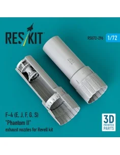 F-4 (E, J, F, G, S) Phantom II exhaust nozzles for Revell kit (3D P...