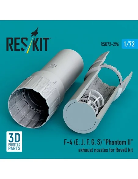 [NO_DESC] F-4 (E, J, F, G, S) Phantom II exhaust nozzles for Revell...