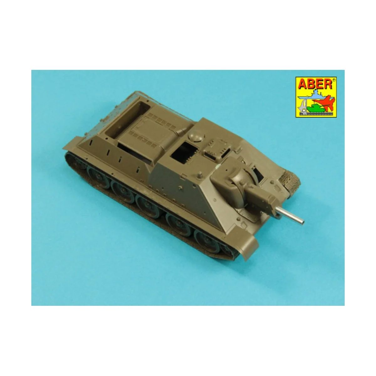 Soviet 122mm M-30 tank Barrel for SU-122 - Aber Models 48 L-10