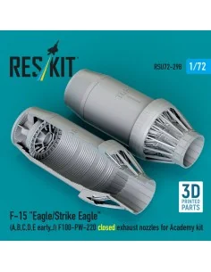 F?15 Eagle/Strike Eagle (A, B, C, D, E early, J) F100-PW-220 closed...
