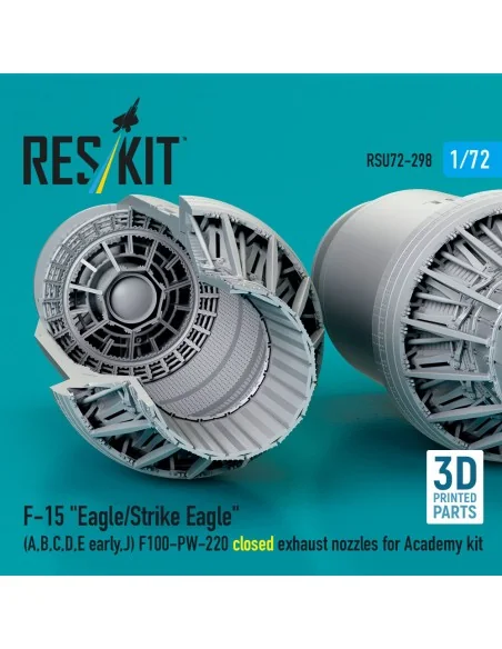 F?15 Eagle/Strike Eagle (A, B, C, D, E early, J) F100-PW-220 closed...