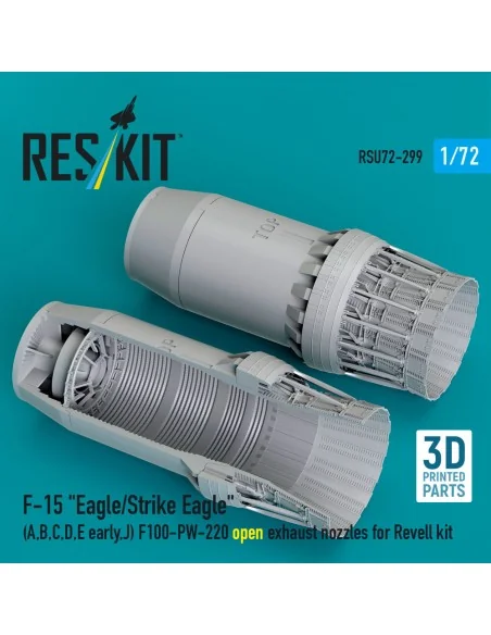 F?15 Eagle/Strike Eagle (A, B, C, D, E early, J) F100-PW-220 open e...