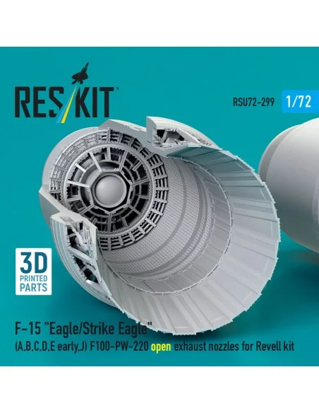 F?15 Eagle/Strike Eagle (A, B, C, D, E early, J) F100-PW-220 open e...