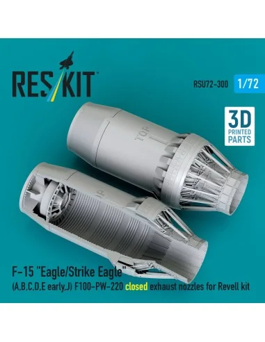 F?15 Eagle/Strike Eagle (A, B, C, D, E early, J) F100-PW-220 closed...