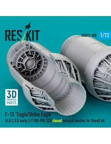 F?15 Eagle/Strike Eagle (A, B, C, D, E early, J) F100-PW-220 closed...